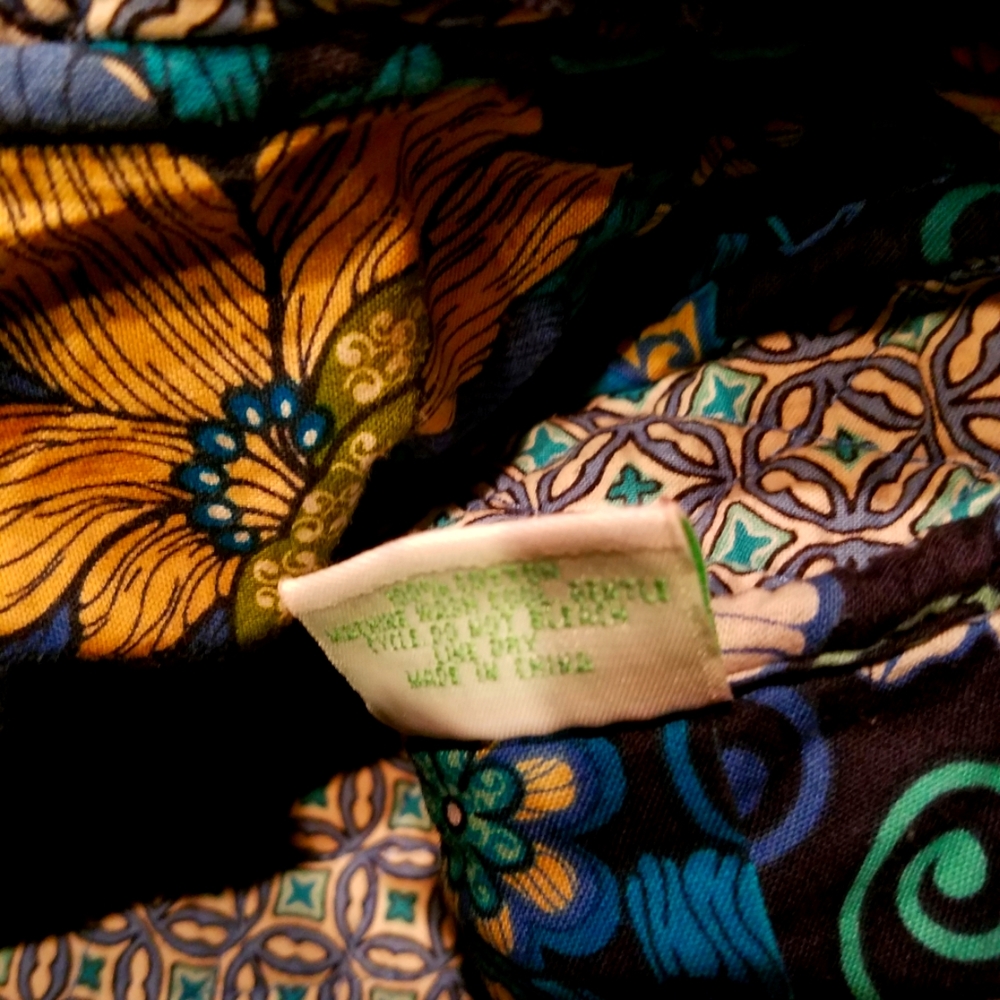 Vera Bradley retired Mod Blue Floral bag - Picture 8 of 8